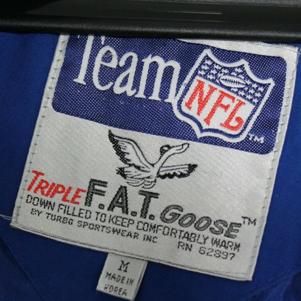 VTG Team NFL Triple Fat Goose Down Jacket B413 - Picture 4 of 9
